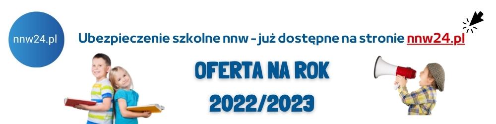 Oferta ubezpieczenia na rok szkolny 2022/2023